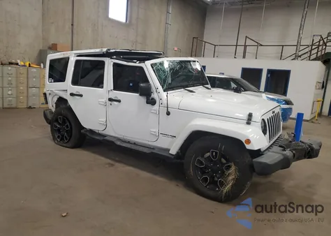 2018 Jeep Wrangler Unlimited Sahara z USA, uszkodzony, nr VIN 1C4BJWEG2JL881086